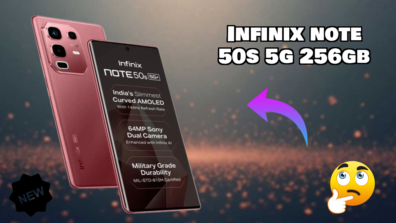 Infinix Note 50s 5G+ 256GB at ₹17,999 - Is It Worth Buying?