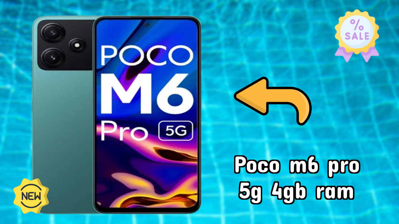 POCO M6 Pro 5G 4GB RAM Display Analysis: 6.79 Inches (17.25 Cm) Screen